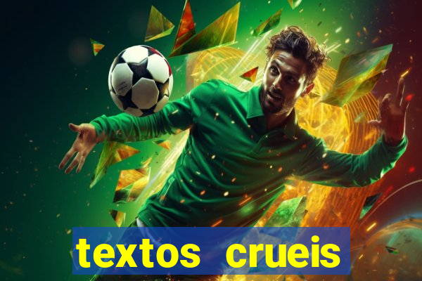 textos crueis demais pdf